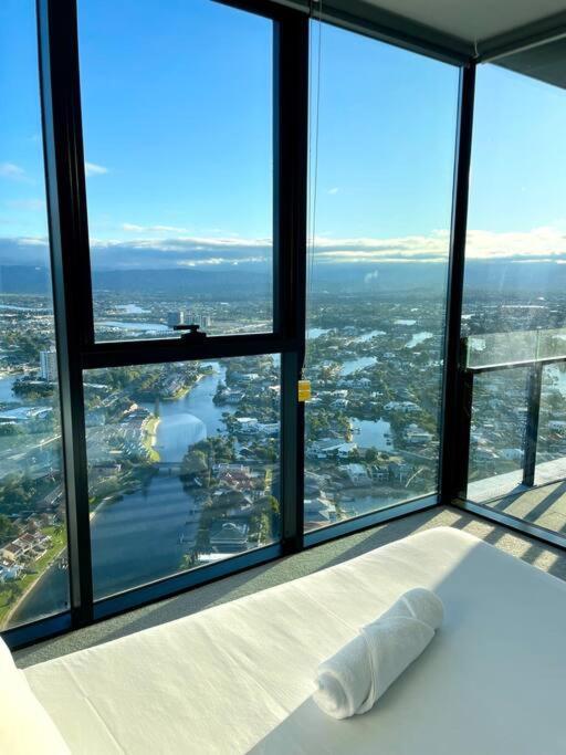New Impressive 180° River View 1 Bed Apt With Pool 47F Gold Coast Exterior foto